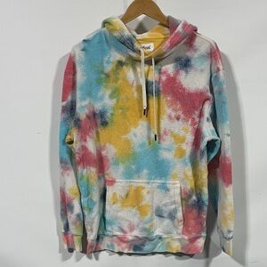Feat Colorful Tie-Dye Hoodie